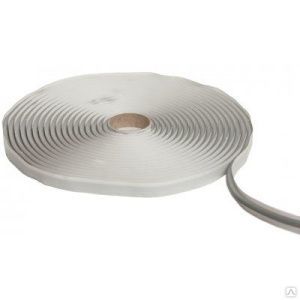 Уплотнитель бутилкаучуковый шнур D4мм,м\п(1рулон 11м)