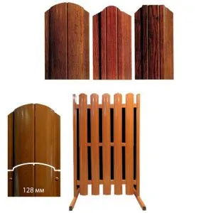 Евроштакетник ВИК 126 Printech Matt