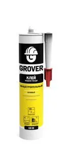 Клей "жидкие гвозди""GROVER GR60 общестроительный, бежевый" 300 мл