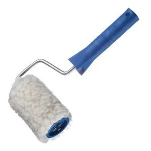 Валик НАТУРАЛЬНЫЙ МЕХ 100 мм, бюгель 6 мм Litox tools (50шт.)